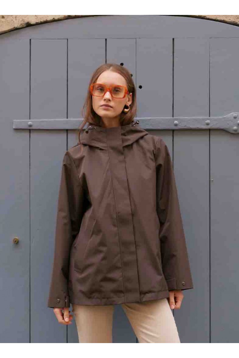 Parka Mi-Longue à Capuche