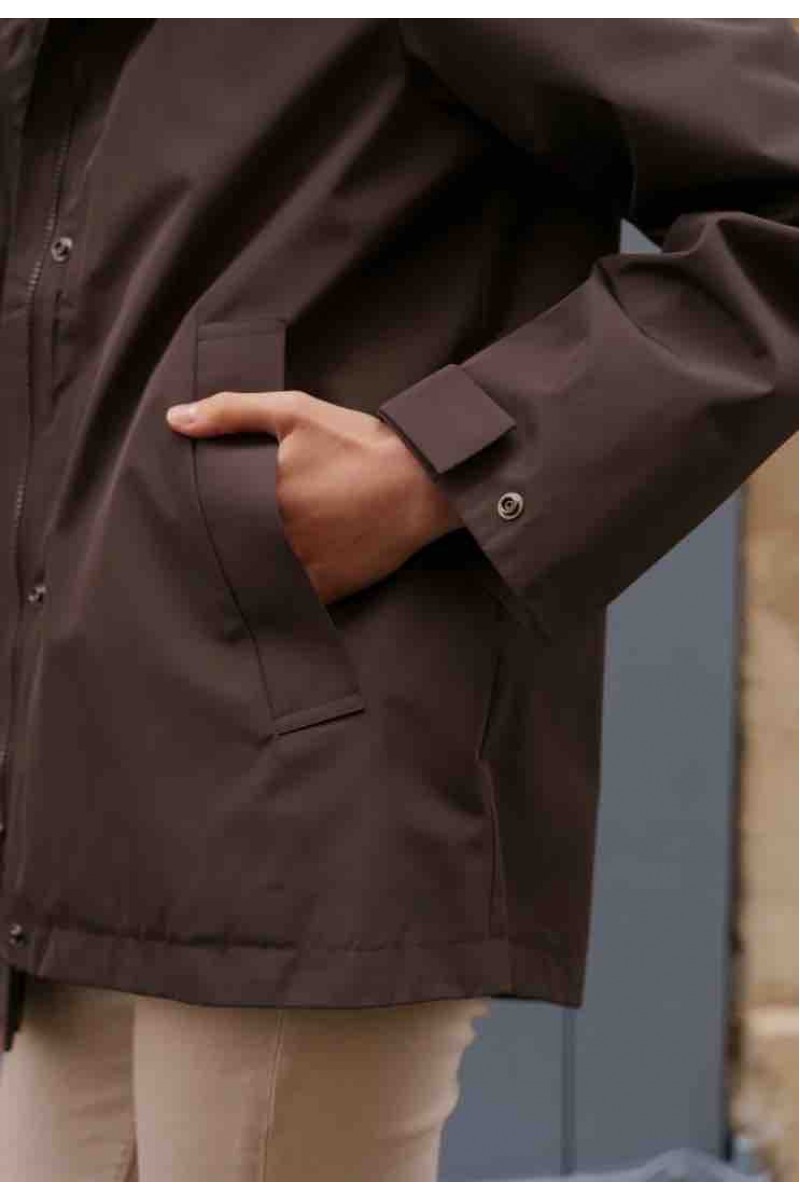 Parka Mi-Longue à Capuche