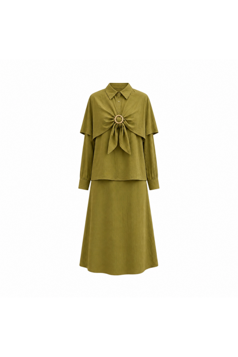 Ensemble Olive Élégance