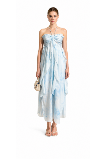 Robe Perle Bleue