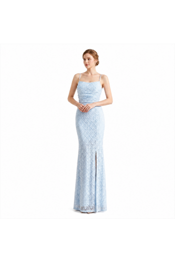 Robes longues en dentelle