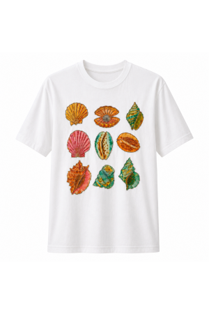 T-shirt Coquillages