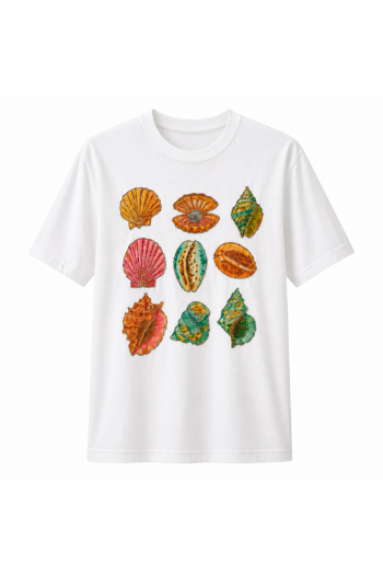 T-shirt Coquillages