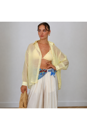 Chemise Jaune Légère