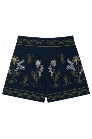 Jupe-Short Bleu Marine
