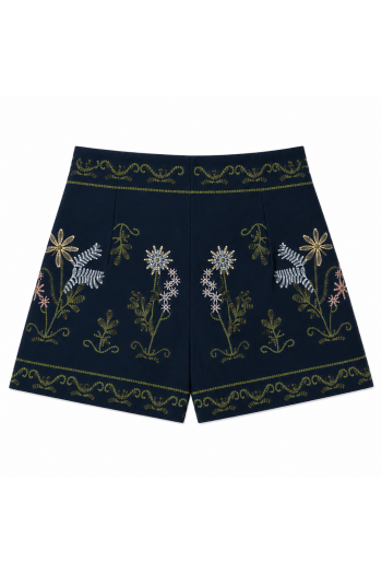 Jupe-Short Bleu Marine