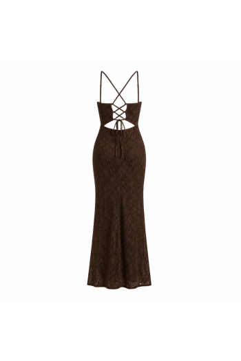 Robes longues en dentelle