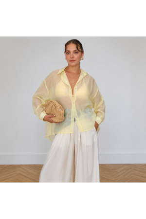 Chemise Jaune Légère
