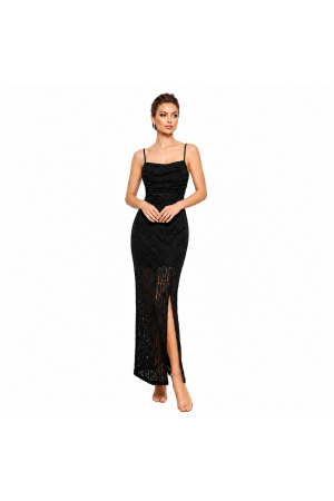 Robes longues en dentelle