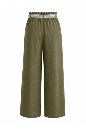 Pantalon Épure-Vert 