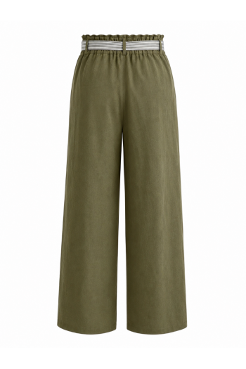 Pantalon Épure-Vert 