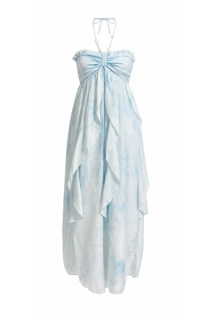 Robe Perle Bleue