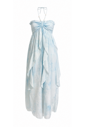 Robe Perle Bleue