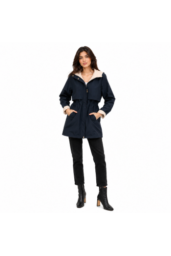  Reversible Parka-Blue Marine 