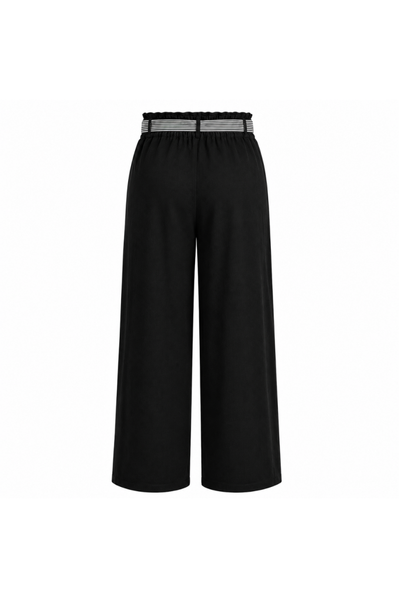 Pantalon Épure-Noir 