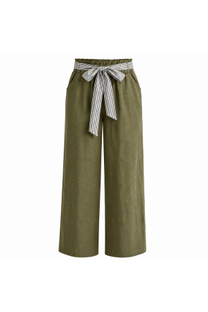 Pantalon Épure-Vert 
