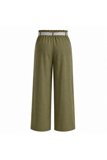 Pantalon Épure-Vert 