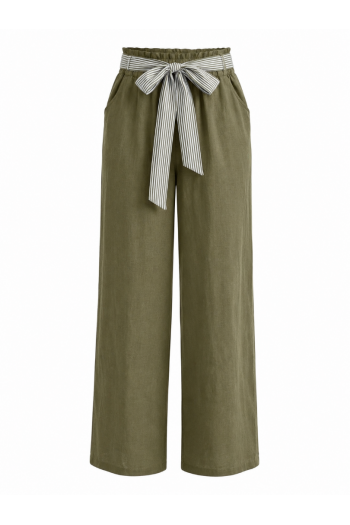 Pantalon Épure-Vert 