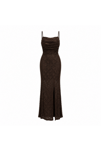 Robes longues en dentelle