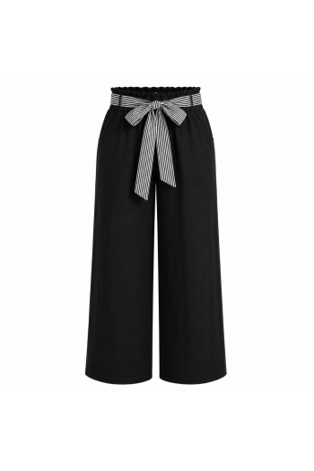 Pantalon Épure-Noir 