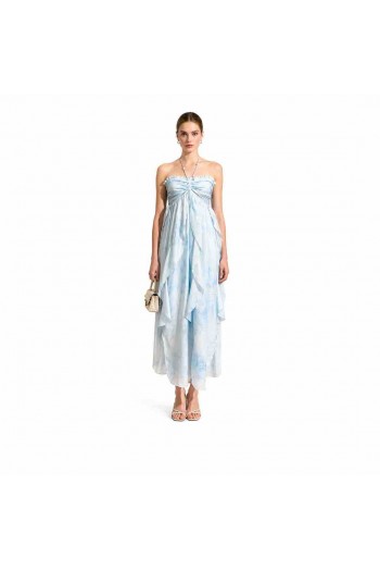 Robe Perle Bleu